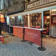 Outdoor Dining at Martines